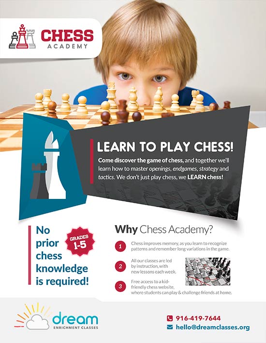 Chess Academy classes at Valley View Charter Montessori