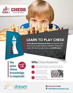 Chess Academy classes at Crocker Riverside Elementary