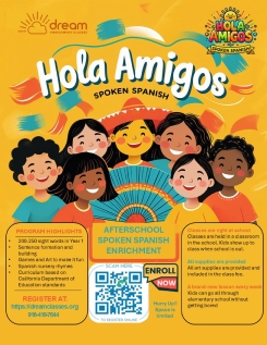 Hola Amigos classes at Twin Oaks Elementary