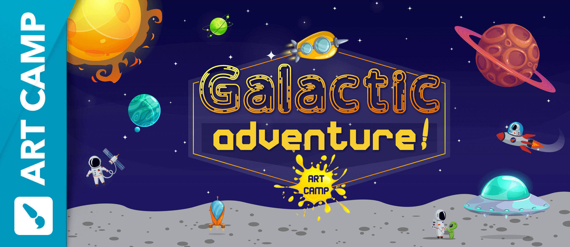 Galactic Adventure Art Summer Camp